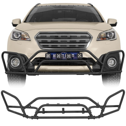 Aggressive Front Bumper Rally Tubular Bumper 2015-2019 Subaru Outback - Ultralisk4x4