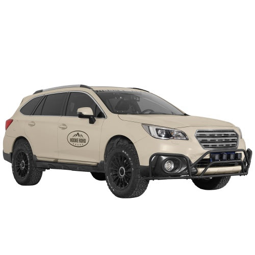 Aggressive Front Bumper Rally Tubular Bumper 2015-2019 Subaru Outback - Ultralisk4x4