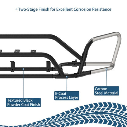 Aggressive Front Bumper Rally Tubular Bumper 2015-2019 Subaru Outback - Ultralisk4x4