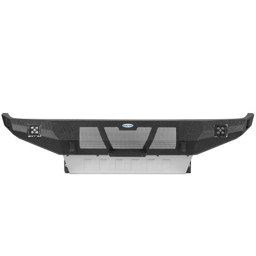 Grizzly Series Full-Width Front Bumper w/ Skid Plate & LED Lights for 90-95 Toyota 4Runner - Ultralisk4x4