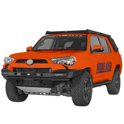 Phantom Full Width Front Bumper w/ Winch Plate & LED DRL Lights For 2014-2024 Toyota 4Runner - Ultralisk4x4