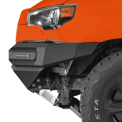 Phantom Full Width Front Bumper w/ Winch Plate & LED DRL Lights For 2014-2024 Toyota 4Runner - Ultralisk4x4
