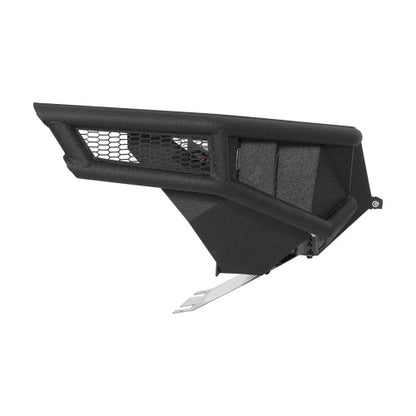 Discovery Tubular Front Bumper w/ Winch Plate & 4 LED Lights For 14-24 Toyota 4Runner - Ultralisk4x4