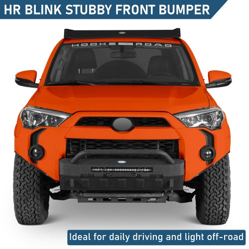 Ultralisk4x4 Blink Stubby Front Bumper with Bull Bar - Fits 2014-2024 Toyota 4Runner (Excludes Limited & Nightshade)