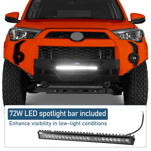 Ultralisk4x4 Blink Stubby Front Bumper - Fits 2014-2024 Toyota 4Runner (Excludes Limited & Nightshade)