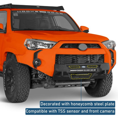 Ultralisk4x4 Blink Stubby Front Bumper - Fits 2014-2024 Toyota 4Runner (Excludes Limited & Nightshade)