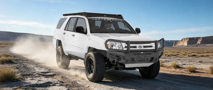 ExplorerX Front Bumper w/ Grille Guard For 2003-2005 Toyota 4Runner - Ultralisk4x4