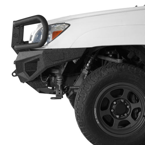 ExplorerX Front Bumper w/ Grille Guard For 2003-2005 Toyota 4Runner - Ultralisk4x4
