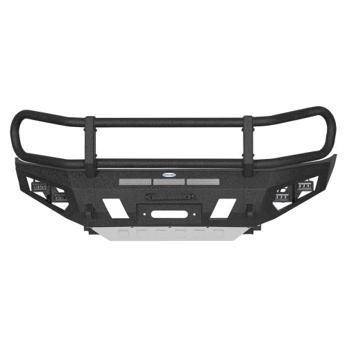 ExplorerX Front Bumper w/ Grille Guard For 2003-2005 Toyota 4Runner - Ultralisk4x4