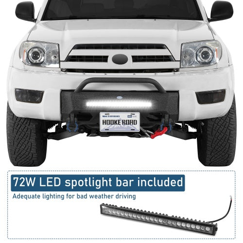 Blink Stubby Front Bumper for 2003-2005 Toyota 4Runner - Ultralisk4x4