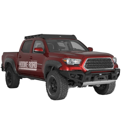 Zenith Full-Width Front Bumper w/ Winch Plate For 16-23 Toyota Tacoma - Ultralisk4x4