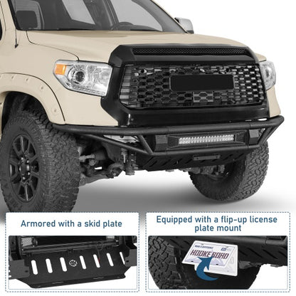 Ultralisk Baja Tubular Front Bumper - (2014-2021 Toyota Tundra Models)