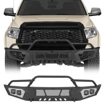 Ultralisk4x4 Earthshaker Front Bumper For 2014-2021 Toyota Tundra Models