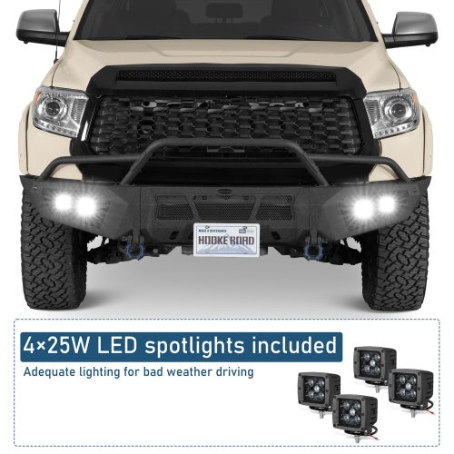 Ultralisk4x4 Earthshaker Front Bumper For 2014-2021 Toyota Tundra Models