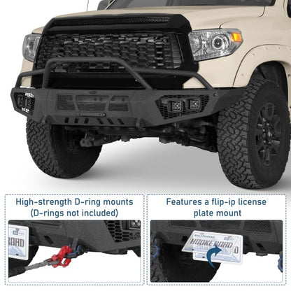 Ultralisk4x4 Earthshaker Front Bumper For 2014-2021 Toyota Tundra Models