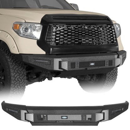 Falcon Full‑Width Front Bumper w/ Skid Plate for 2014‑2021 Toyota Tundra - Ultralisk4x4