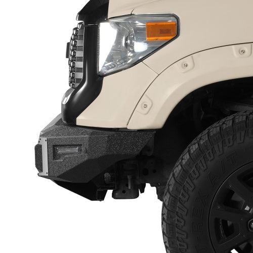 Falcon Full‑Width Front Bumper w/ Skid Plate for 2014‑2021 Toyota Tundra - Ultralisk4x4