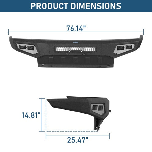 Guardian Ⅰ Full-Width Front Bumper For 2000-2006 Toyota Tundra - Ultralisk4x4