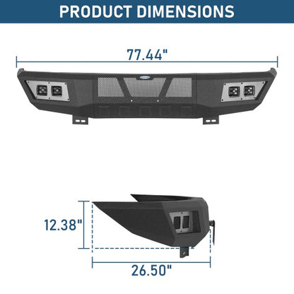 Guardian Ⅱ Full-Width Front Bumper For 2000-2006 Toyota Tundra - Ultralisk4x4