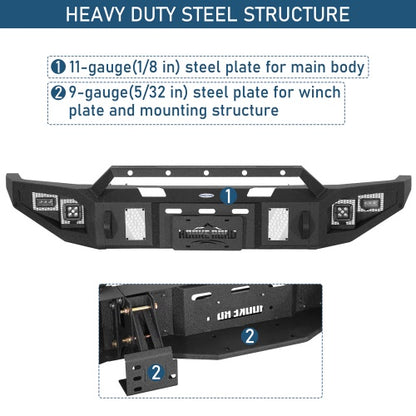 Discovery Ⅰ Front Bumper For 2014-2021 Toyota Tundra - Ultralisk4x4