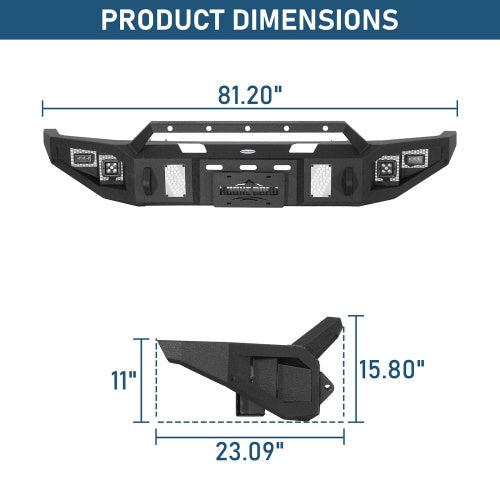 Discovery Ⅰ Front Bumper For 2014-2021 Toyota Tundra - Ultralisk4x4