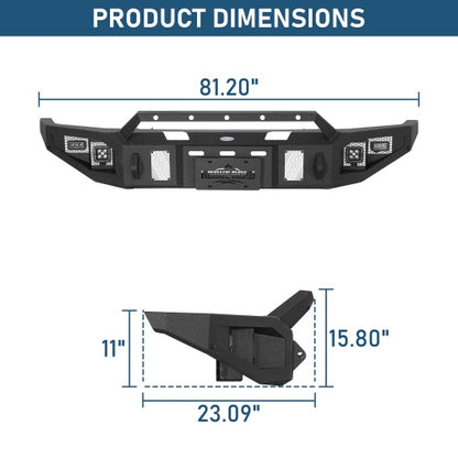 Discovery Ⅰ Front Bumper For 2014-2021 Toyota Tundra - Ultralisk4x4