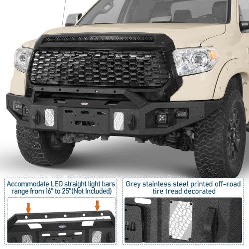 Discovery Ⅰ Front Bumper For 2014-2021 Toyota Tundra - Ultralisk4x4