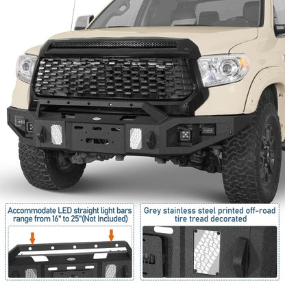 Discovery Ⅰ Front Bumper For 2014-2021 Toyota Tundra - Ultralisk4x4