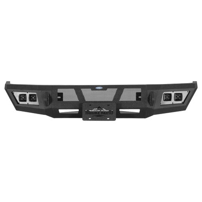 Discovery Ⅱ Front Bumper w/ Winch Plate & LED Spotlights For 2008-2026 Ford E-350 - Ultralisk4x4