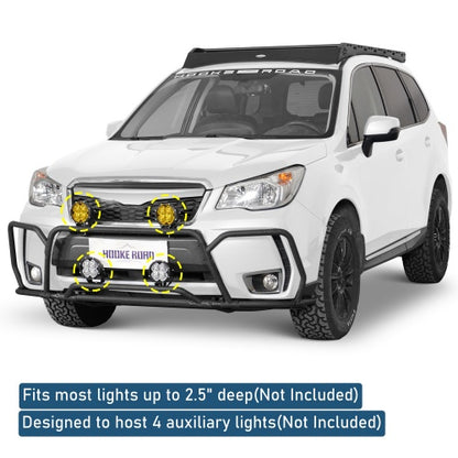 Front Bumper Rally Tubular Bumper (2014-2018 Subaru Forester models) - Ultralisk4x4
