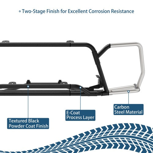Front Bumper Rally Tubular Bumper (2014-2018 Subaru Forester models) - Ultralisk4x4