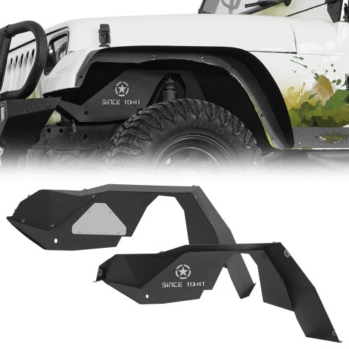 Front Inner Fender Liners For 1987-1995 Jeep Wrangler YJ - Ultralisk4x4