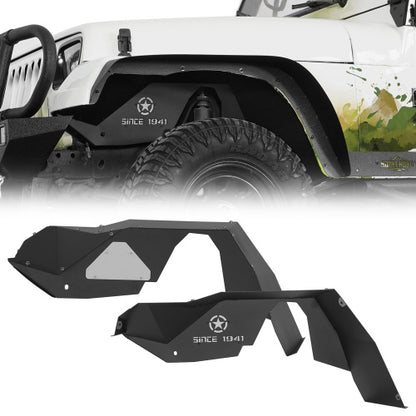 Front Inner Fender Liners For 1987-1995 Jeep Wrangler YJ - Ultralisk4x4