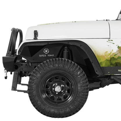 Front Inner Fender Liners For 1987-1995 Jeep Wrangler YJ - Ultralisk4x4