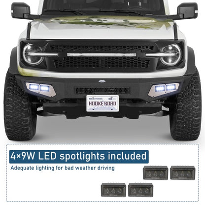 Guardian Ⅰ Front Bumper For 2021-2026 Ford Bronco (Excluding Raptor) - Ultralisk4x4