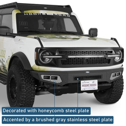 Guardian Ⅰ Front Bumper For 2021-2026 Ford Bronco (Excluding Raptor) - Ultralisk4x4