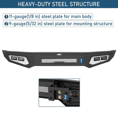 Guardian Ⅰ Front Bumper For 2021-2026 Ford Bronco (Excluding Raptor) - Ultralisk4x4