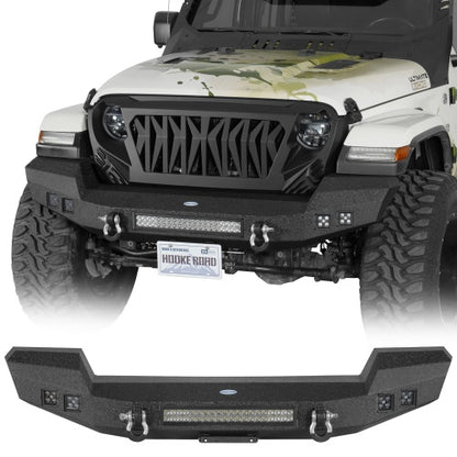 Jeep Wrangler & Gladiator Climber Offroad Front Bumper(18-26 JL & 20-26 JT)- ultralisk4x4