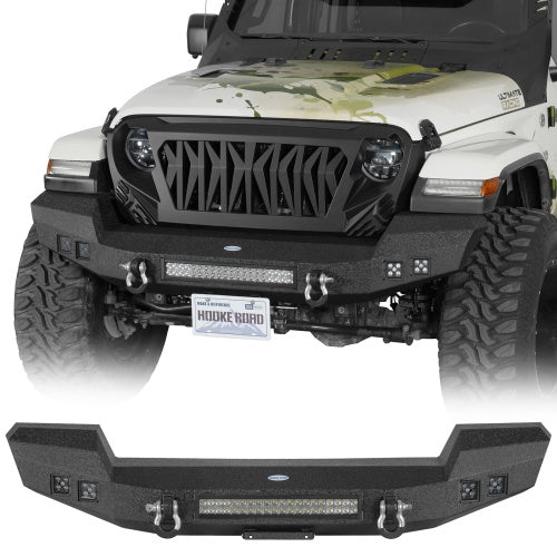 Jeep Wrangler & Gladiator Climber Offroad Front Bumper(18-26 JL & 20-26 JT)- ultralisk4x4
