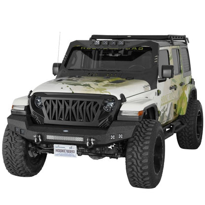 Jeep Wrangler & Gladiator Climber Offroad Front Bumper(18-26 JL & 20-26 JT)- ultralisk4x4