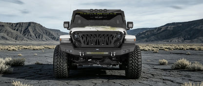 Full Width Climber Front Bumper & Explorer Rear Bumper (18-26 Jeep Wrangler JL) - ultralisk4x4