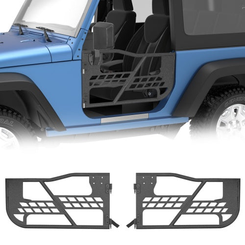 Jeep 2 Doors Tube Doors Off Road Tubular Doors(07-18 Jeep Wrangler JK JKU) - Ultralisk 4x4