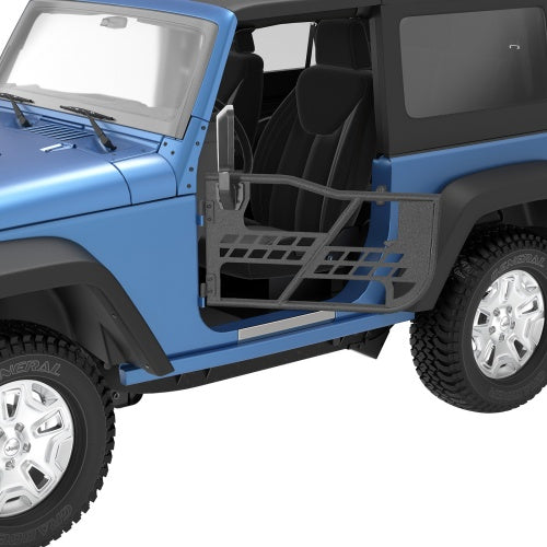 Jeep 2 Doors Tube Doors Off Road Tubular Doors(07-18 Jeep Wrangler JK JKU) - Ultralisk 4x4
