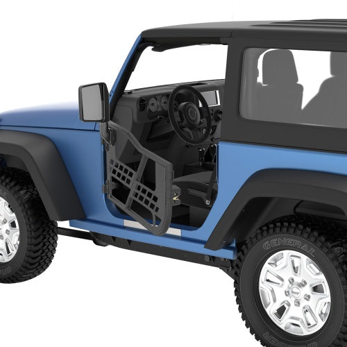 Jeep 2 Doors Tube Doors Off Road Tubular Doors(07-18 Jeep Wrangler JK JKU) - Ultralisk 4x4