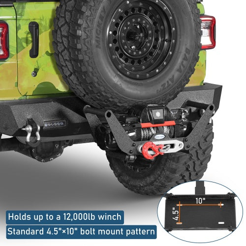 Cradle Winch Mount Plate For 2" Hitch Receiver Universal Fitment - Ultralisk4x4
