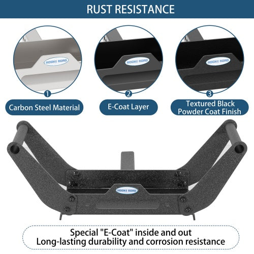 Cradle Winch Mount Plate For 2" Hitch Receiver Universal Fitment - Ultralisk4x4