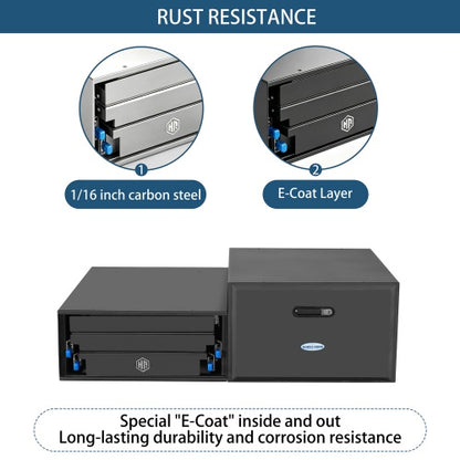 Overland Kitchen & Cargo Drawer System (15-18 Jeep Wrangler JK & 18-26 Wrangler JL & 21-26 Ford Bronco 4-Door) - Ultralisk4x4