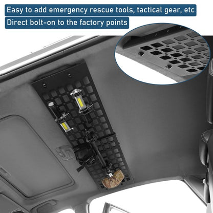 Rear Overhead MOLLE Panel For 2013-2017 Subaru XV Crosstrek - Ultralisk4x4