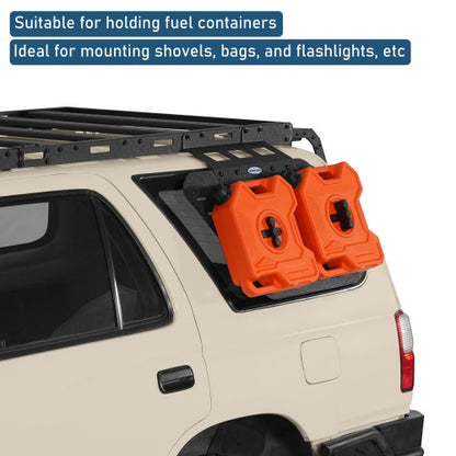 Rear Window Exterior Storage Panel MOLLE Panel Kit for 96-02 Toyota 4Runner - Ultralisk4x4