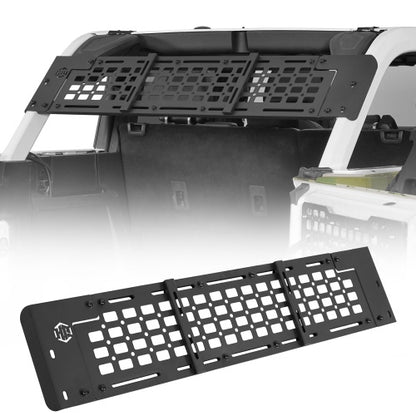 Trunk MOLLE Panel Utility Rack For 2021-2026 Ford Bronco 4-Door Hardtop(Excluding Bronco Sport) - Ultralisk4x4